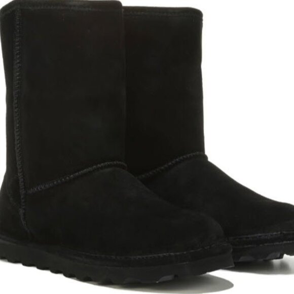 Bearpaw Short Water Resistant Winter Boot - Black - Picture 1 of 4